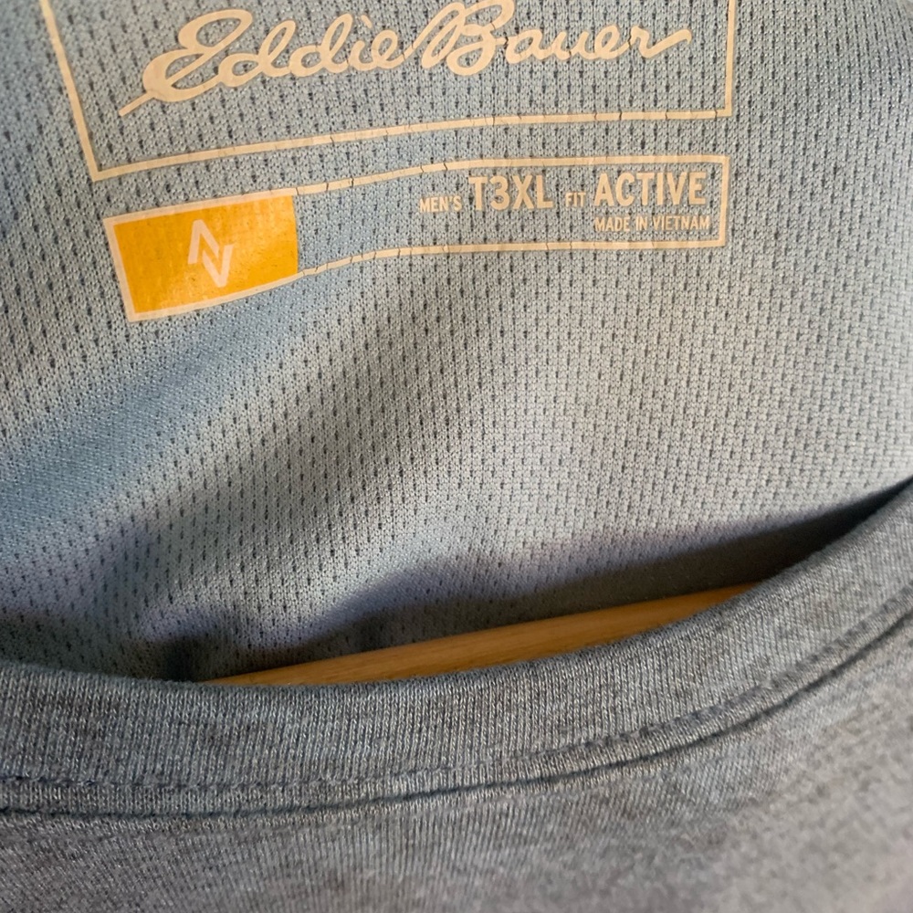 Eddie Bauer Long Sleeve light blue Active Shirt
